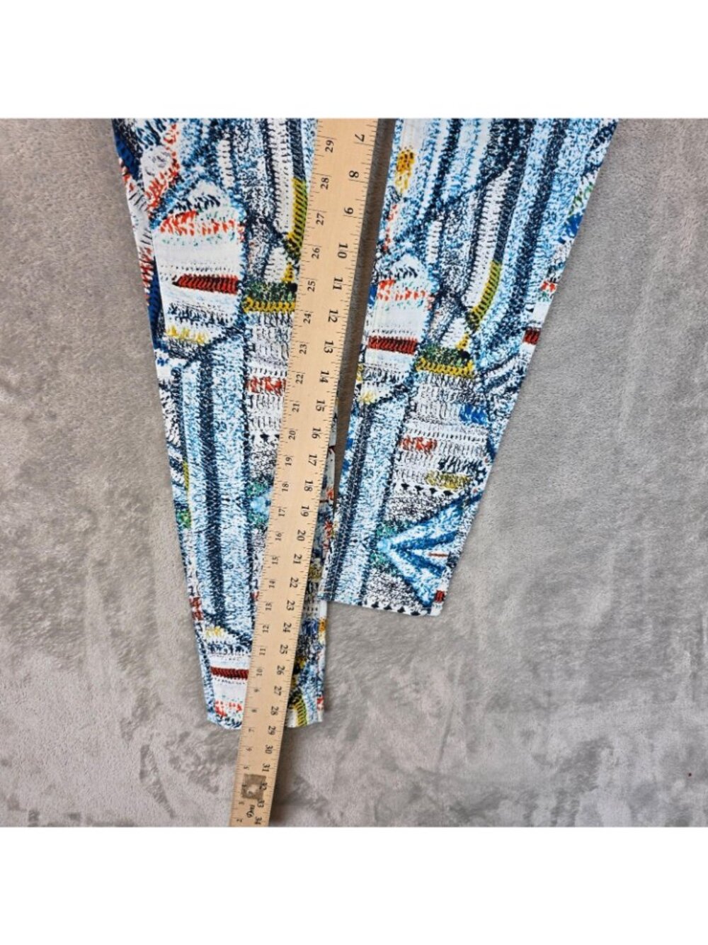 Rag & Bone JEAN Legging Womens 26 Multicolor Surf Knit Jegging Stretch Geometric - Picture 8 of 12
